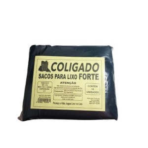 SACO P/ LIXO COLIGADO 100 LTS PC/10 UNID